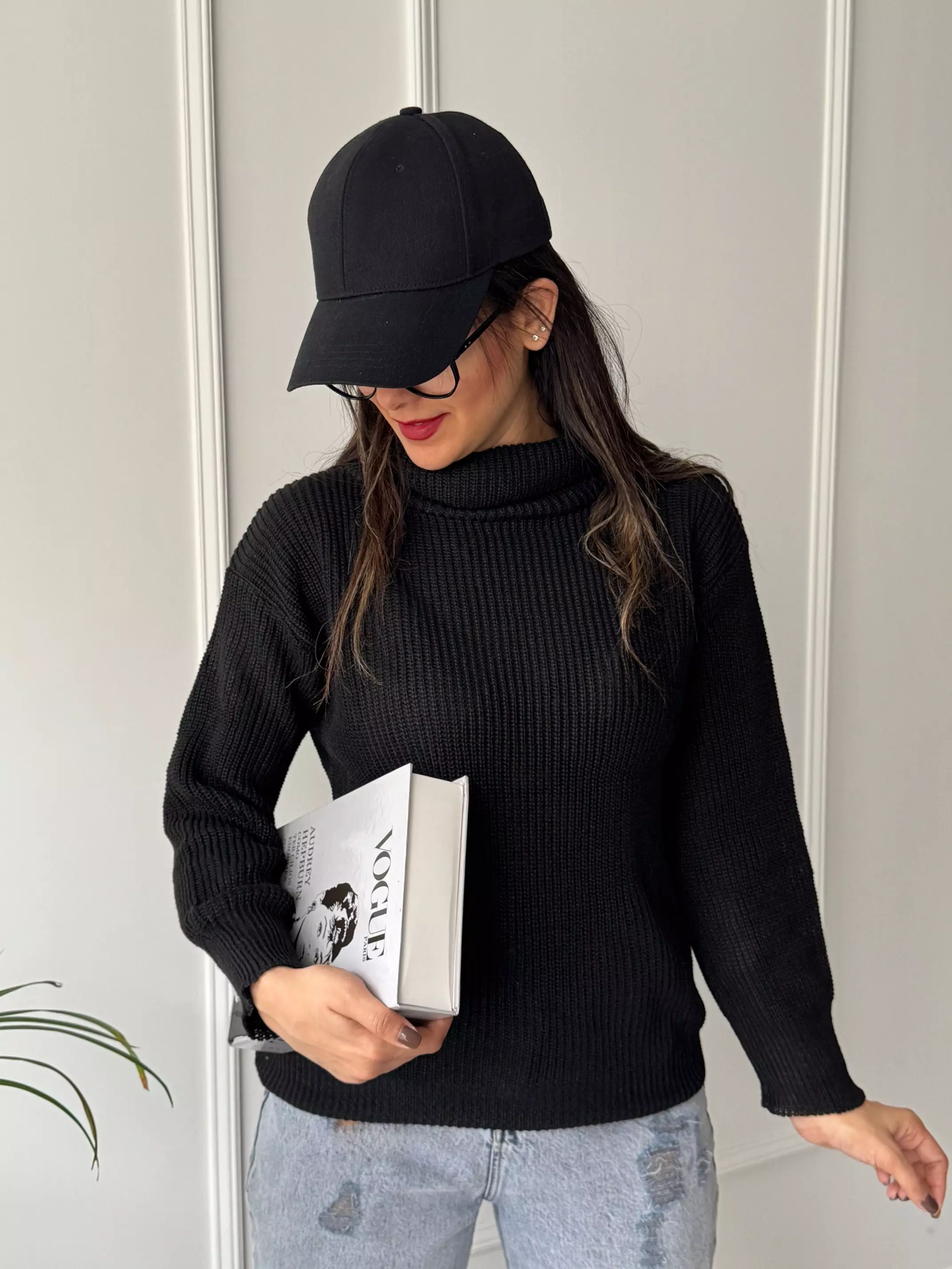 بافت یقه شل مونیکا